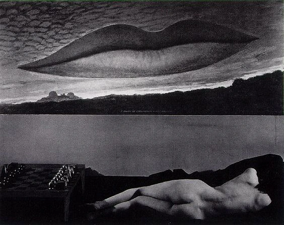 Man Ray, The Lovers, 1936